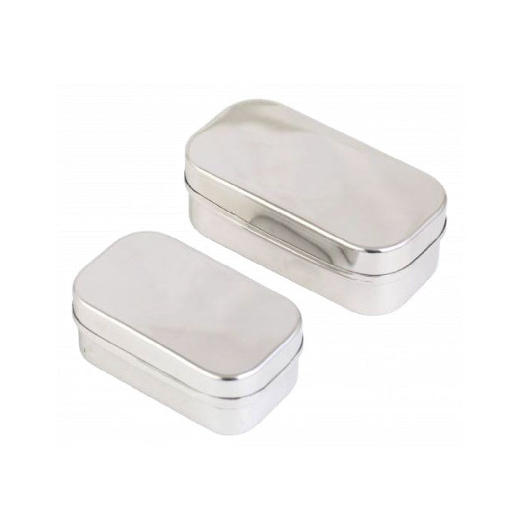 Stainless Steel Snack Container with Stainless Steel lid (Small)