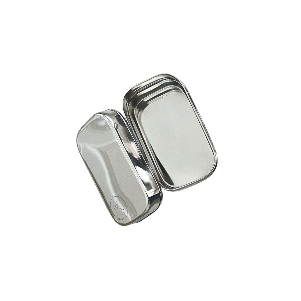 Stainless Steel Snack Container with Stainless Steel lid (Small)