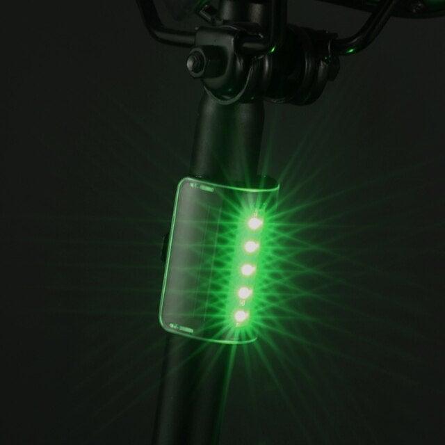 Wireless Remote Control Bicycle Taillight with Turn Signals
