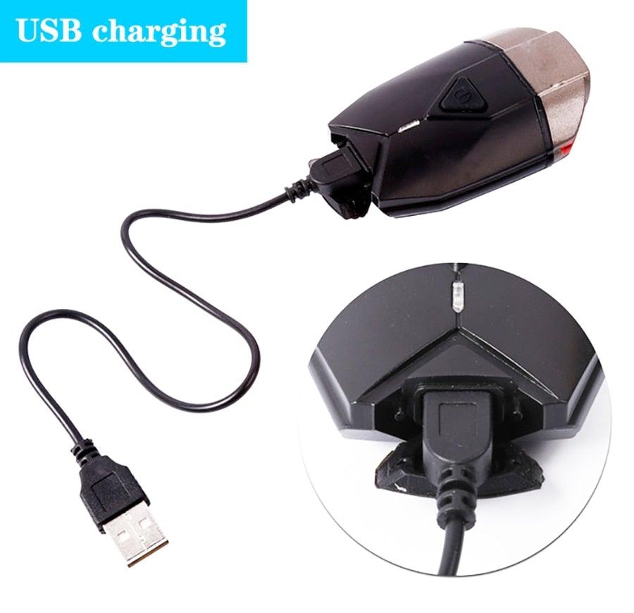Wireless Remote Control Bicycle Taillight with Turn Signals
