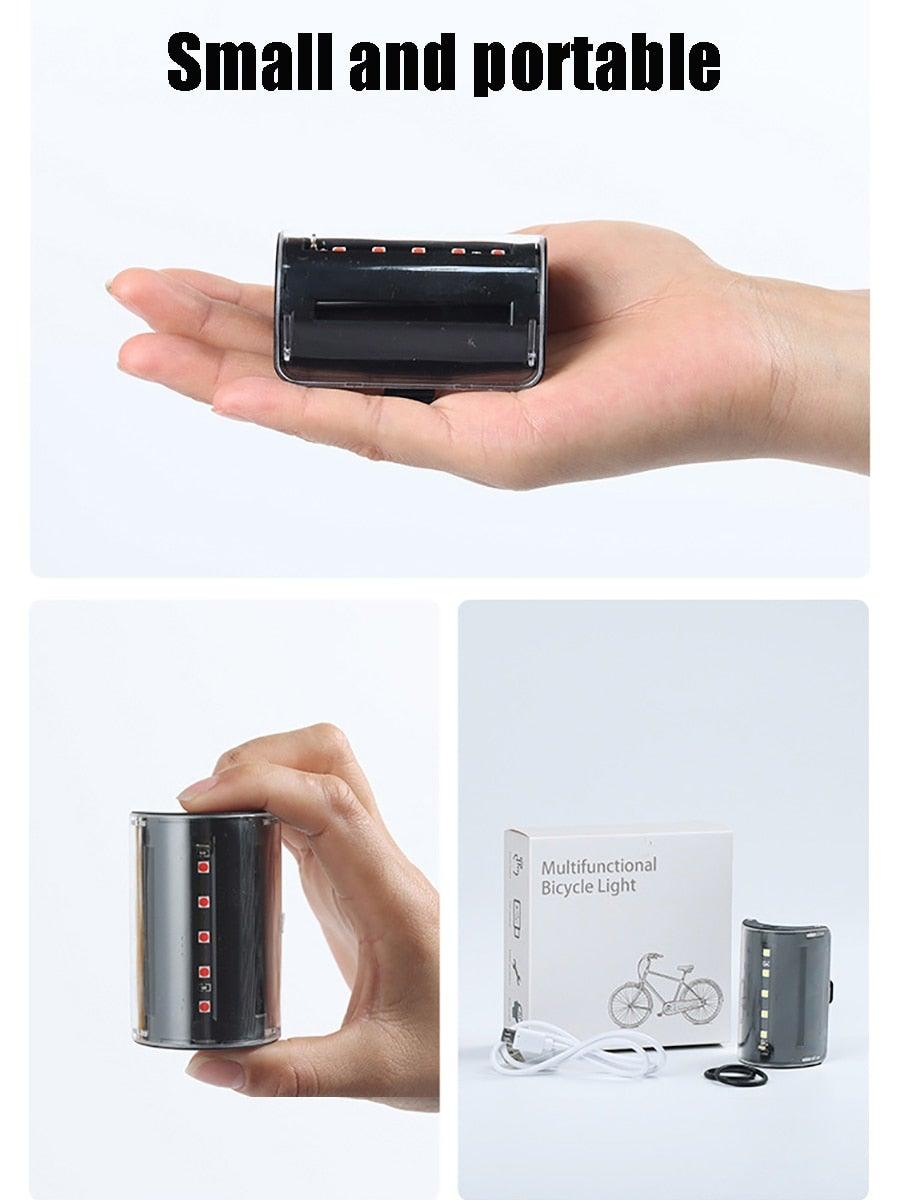 Wireless Remote Control Bicycle Taillight with Turn Signals
