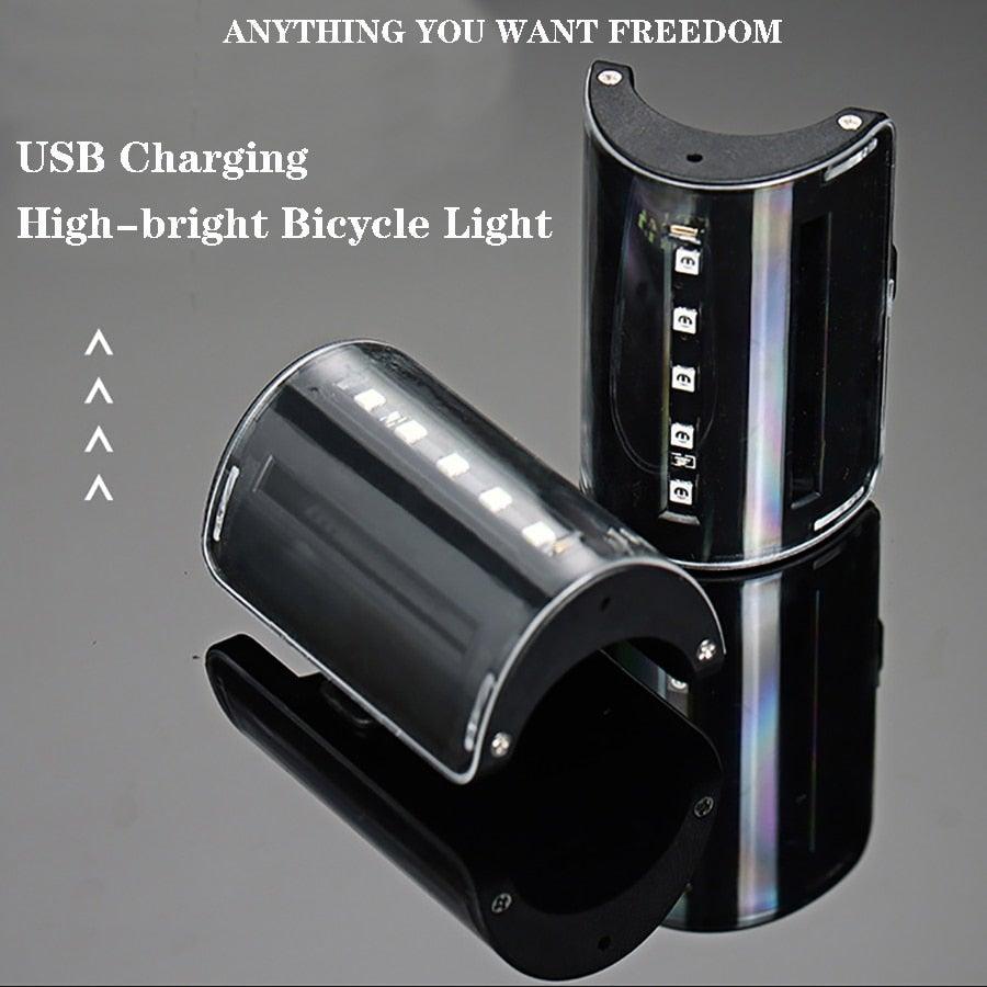 Wireless Remote Control Bicycle Taillight with Turn Signals