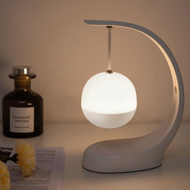 Bluetooth Speaker LED Night Light – Minimalist Color Changing Lamp