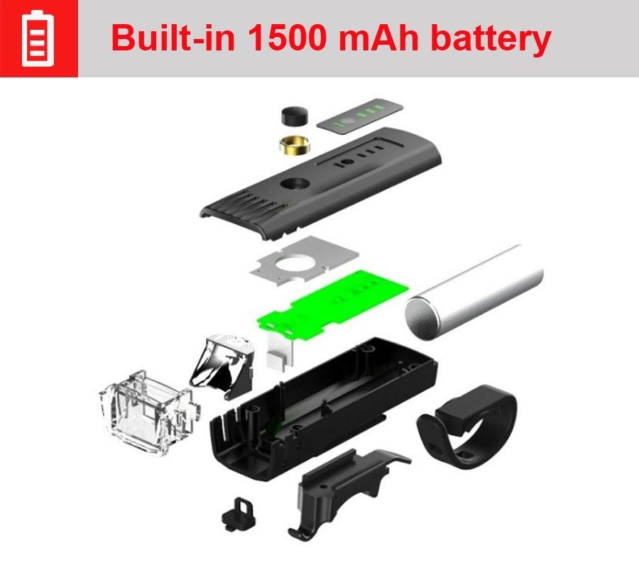 Smart Induction LED Bike Headlight and Rear Tail Light Set
