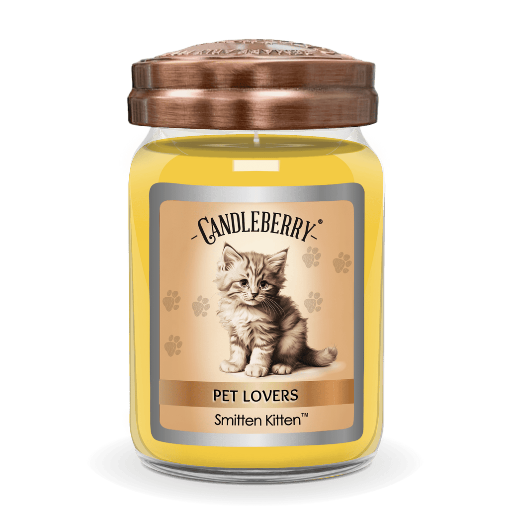 Smitten Kitten Large Jar Candle | Citrus Cotton Candy Soy Blend