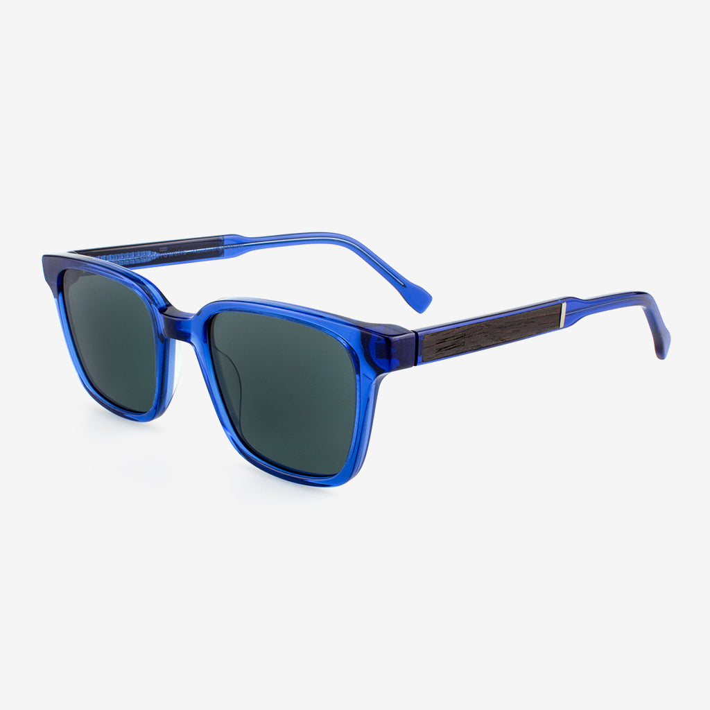 Smyrna Boxy Acetate & Wood Sunglasses