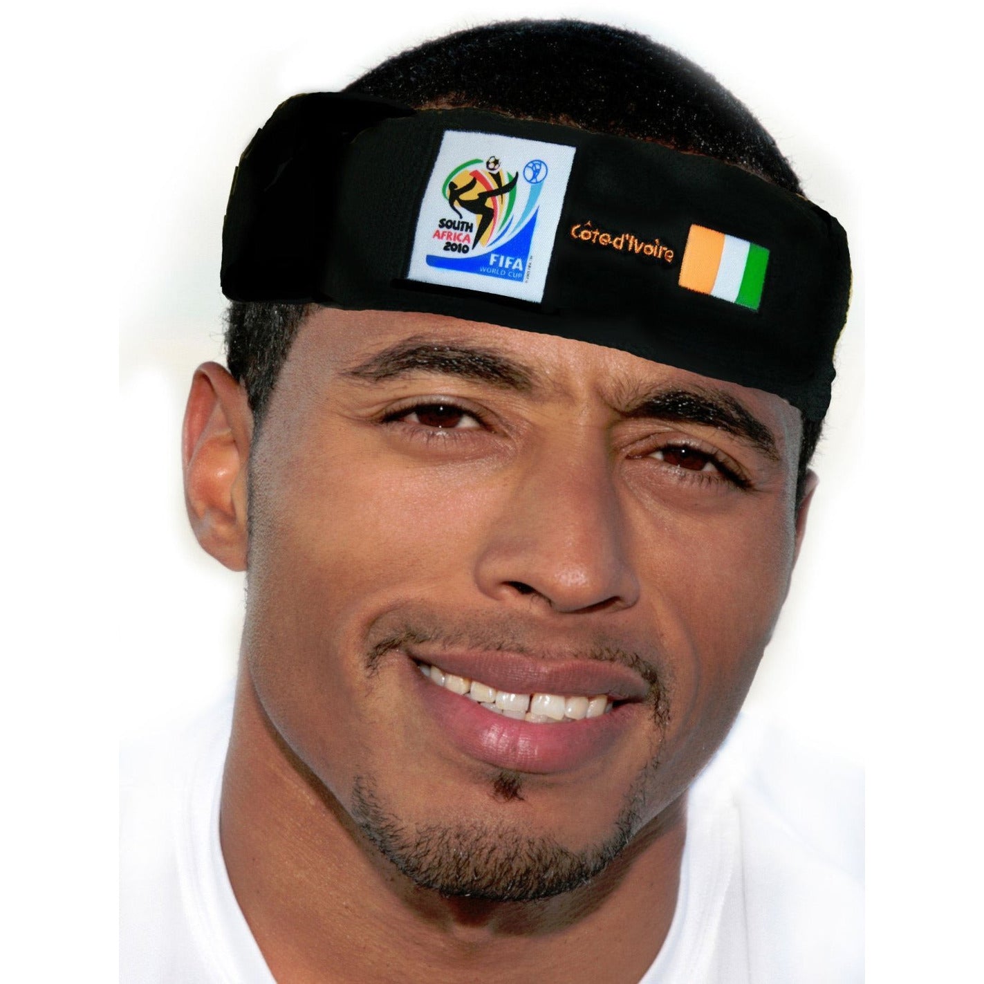 Official Ivory Coast FIFA World Cup soccer headband for fans
