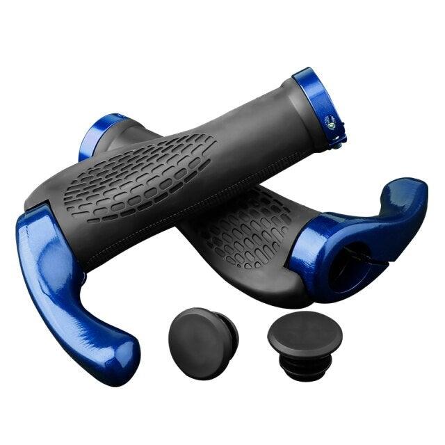 Lock-On Bike Handlebar Grips, Anti-Slip Aluminum Alloy Rubber