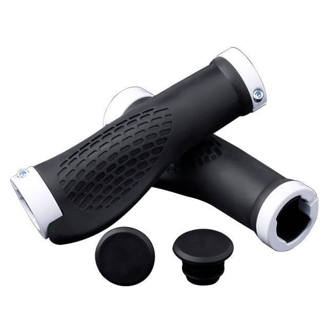 Lock-On Bike Handlebar Grips, Anti-Slip Aluminum Alloy Rubber