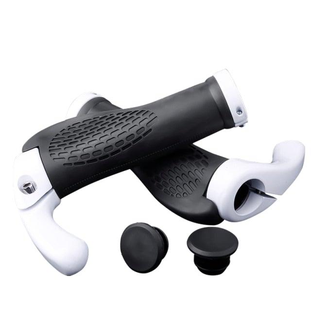 Lock-On Bike Handlebar Grips, Anti-Slip Aluminum Alloy Rubber