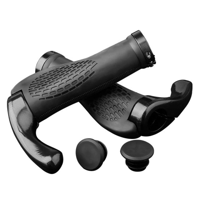 Lock-On Bike Handlebar Grips, Anti-Slip Aluminum Alloy Rubber