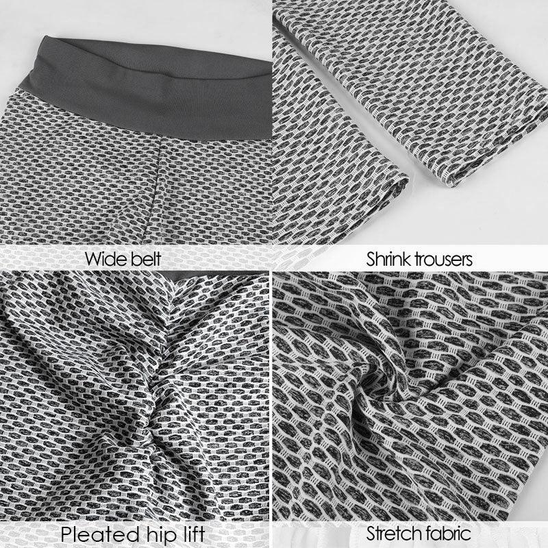 High Waisted Tummy Control Lift Up Yoga Pants Peach Butt Leggings