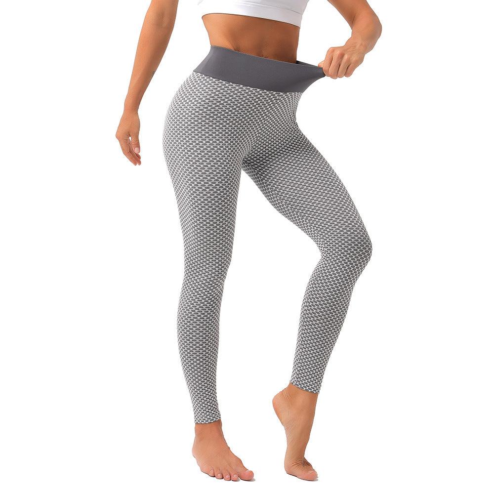 High Waisted Tummy Control Lift Up Yoga Pants Peach Butt Leggings