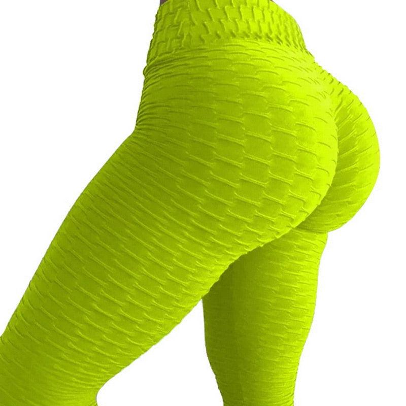 High Waisted Tummy Control Lift Up Yoga Pants Peach Butt Leggings