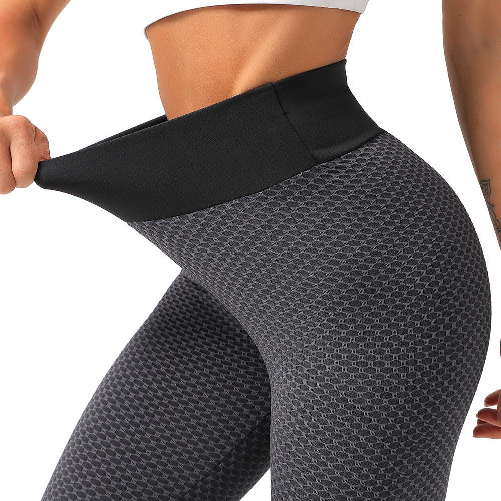 High Waisted Tummy Control Lift Up Yoga Pants Peach Butt Leggings
