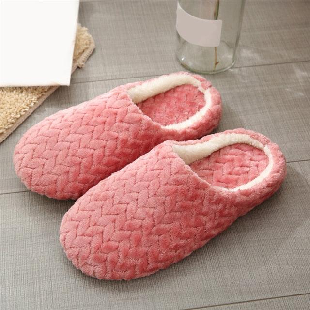 Women’s Plush Memory Foam Slippers with Orthopedic Arch Support