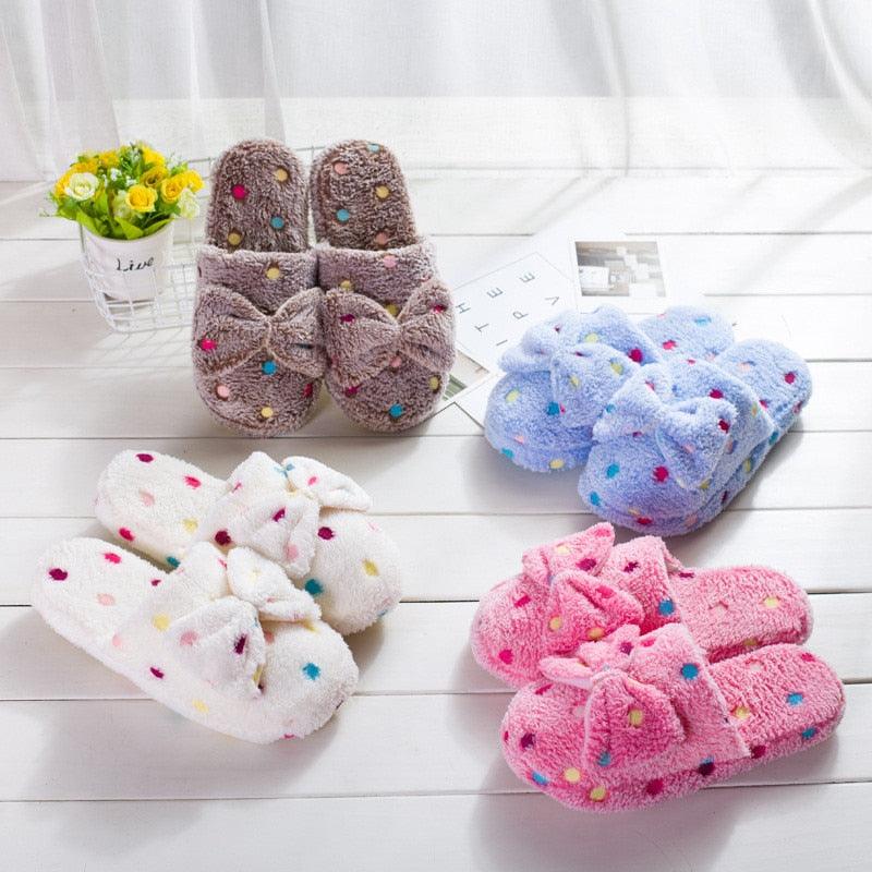 Women’s Plush Memory Foam Slippers with Orthopedic Arch Support