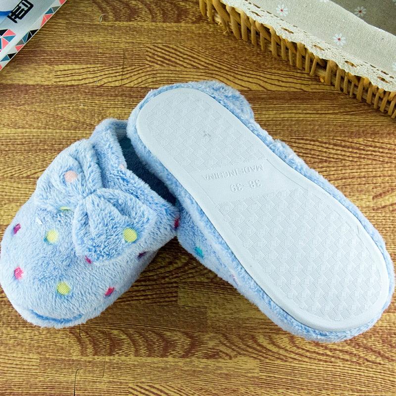 Women’s Plush Memory Foam Slippers with Orthopedic Arch Support