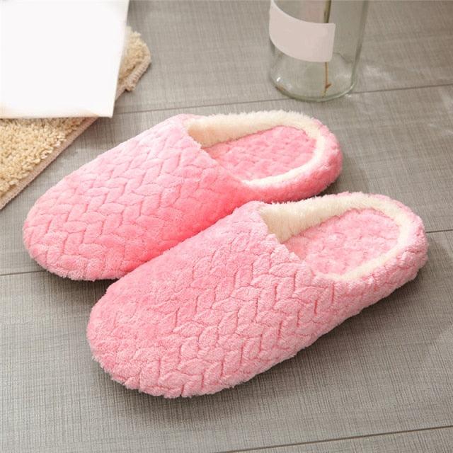 Women’s Plush Memory Foam Slippers with Orthopedic Arch Support