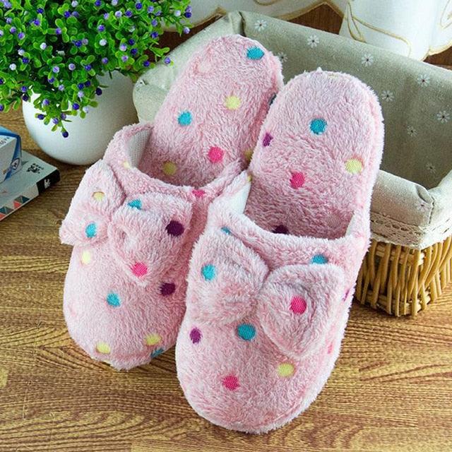 Women’s Plush Memory Foam Slippers with Orthopedic Arch Support