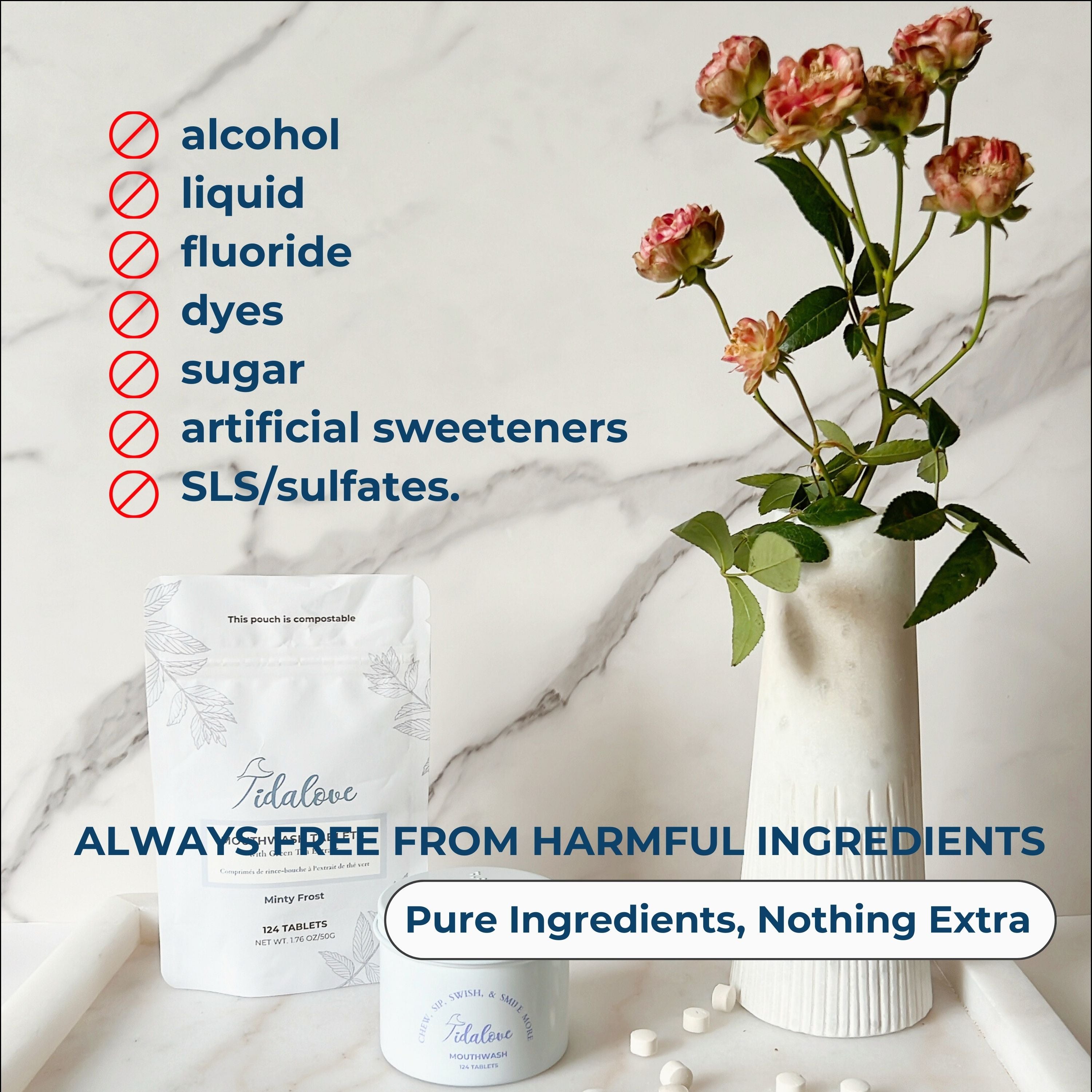 Mouthwash Tablets Refill