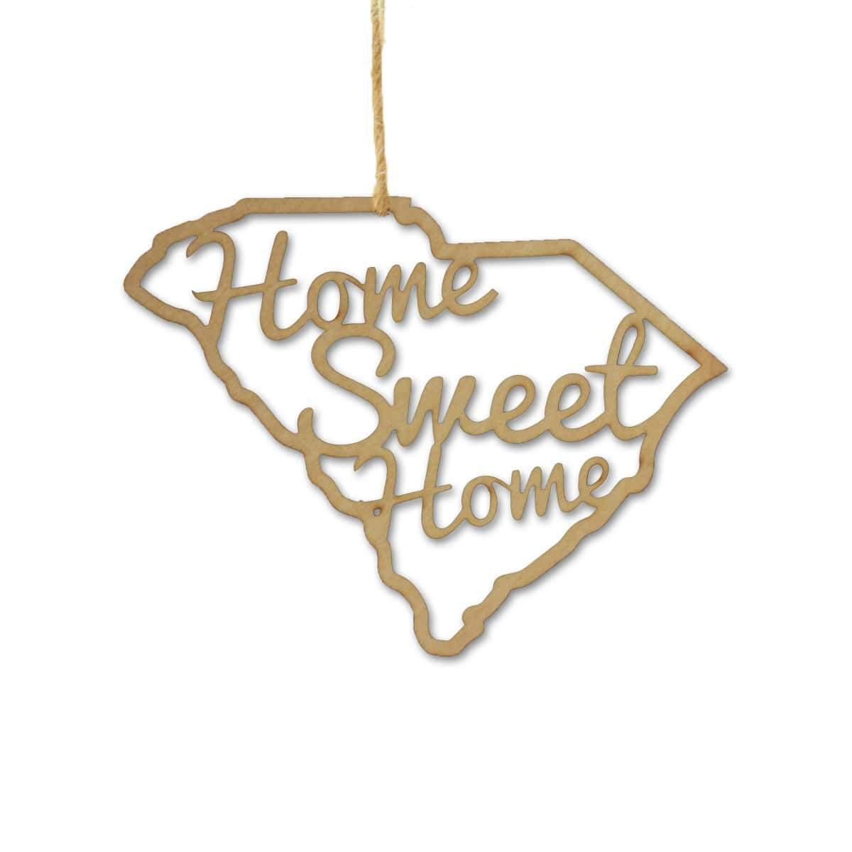 South Carolina Home Sweet Home Ornaments