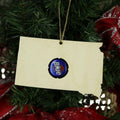 South Dakota Beer Cap Map Ornaments
