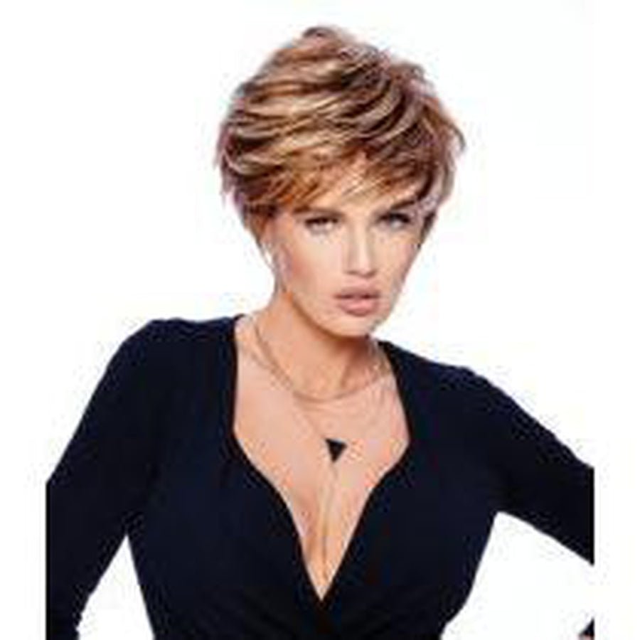Sparkle Elite Face-Framing Wig in Blonde and Brown