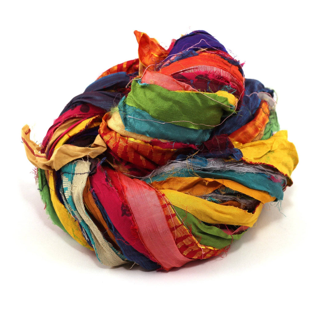 Sparkle Me Bohemian Knit Shawl Kit - Vibrant Multi-Colored DIY