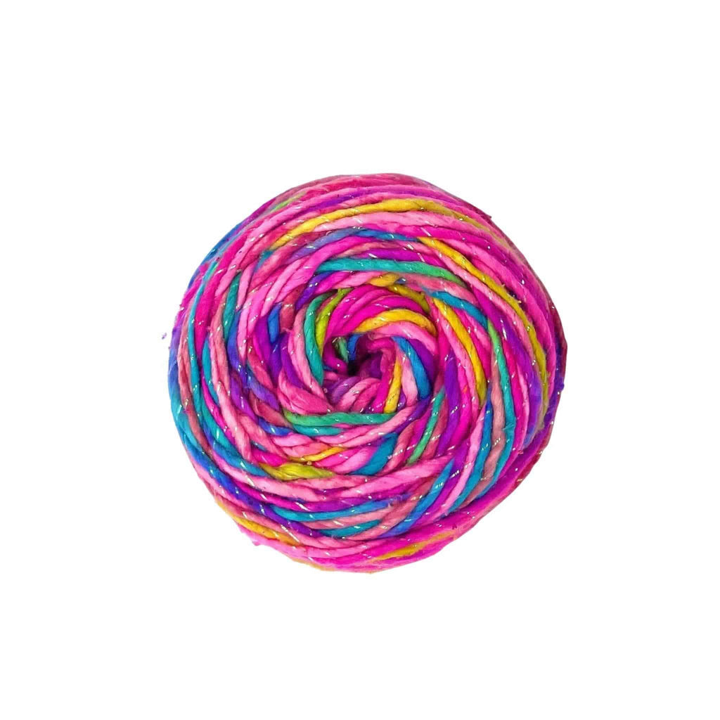 Sparkle Cloud Soft Recycled Silk Worsted Weight Crafting Yarn