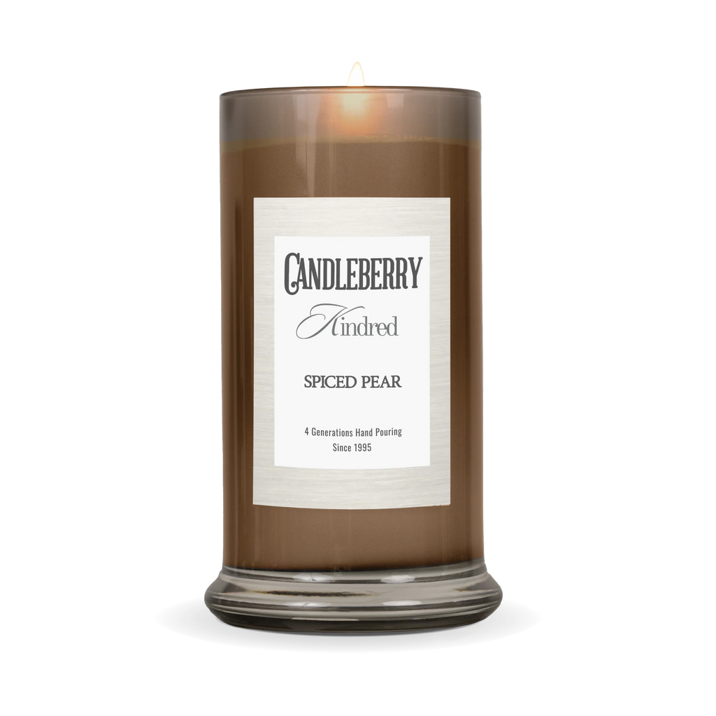 Spiced Pear Large Jar Candle | Glass | 20-26 oz