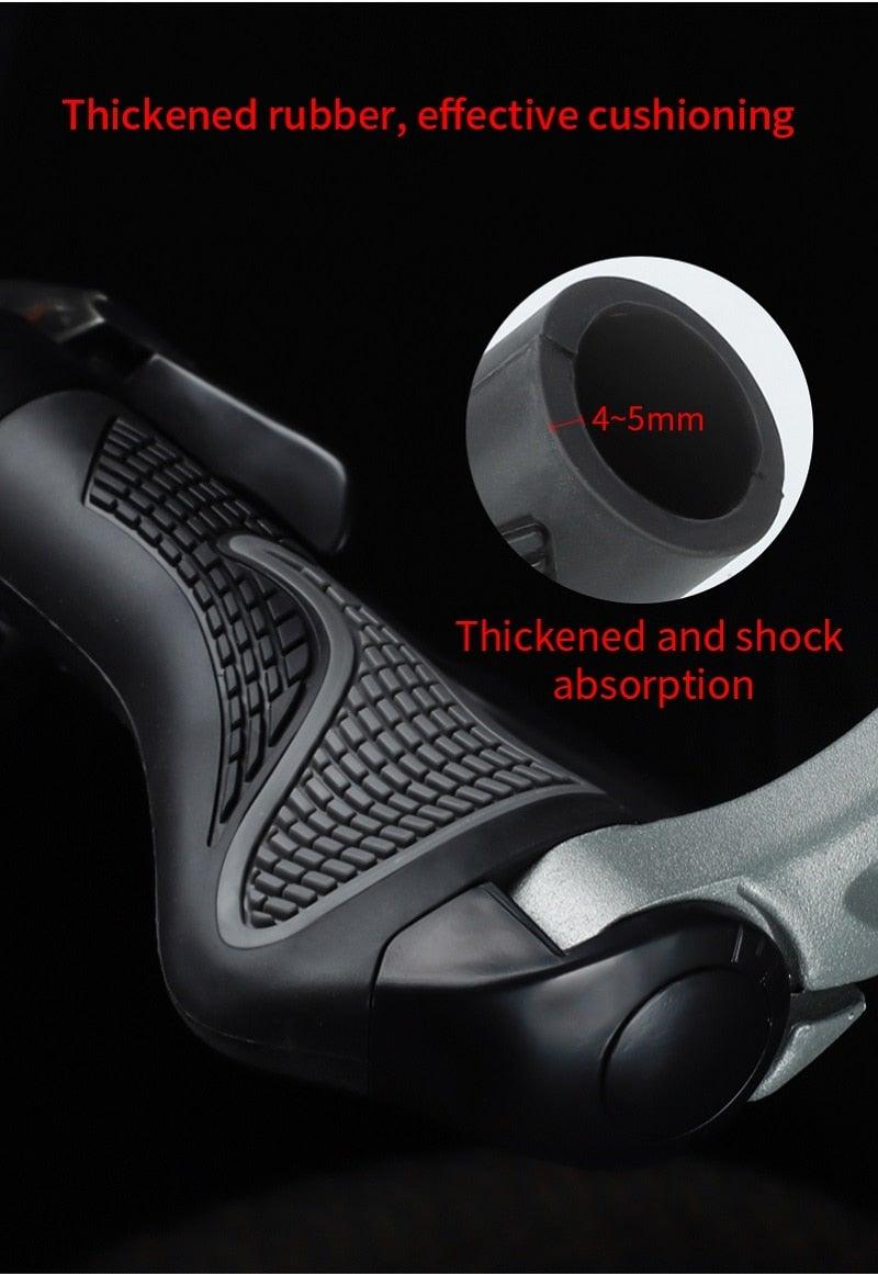 Ultralight Anti-Slip Sponge Bike Grips with Aluminum Lock-On System