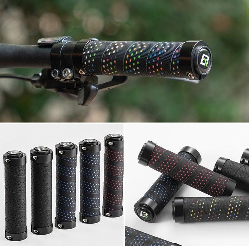 Ultralight Anti-Slip Sponge Bike Grips with Aluminum Lock-On System
