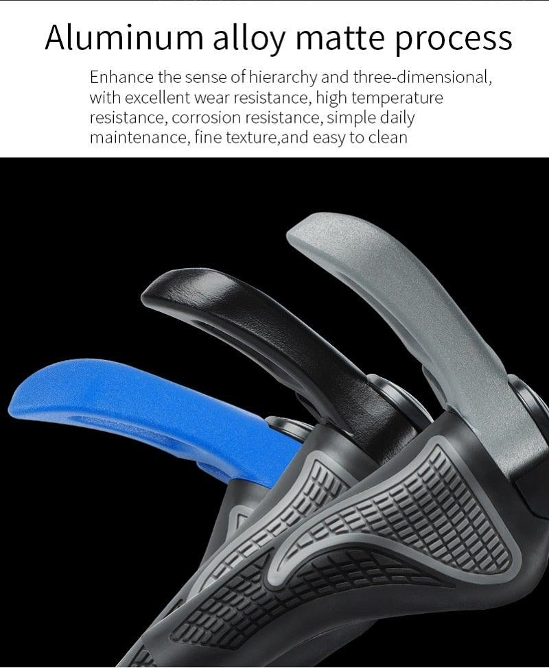 Ultralight Anti-Slip Sponge Bike Grips with Aluminum Lock-On System