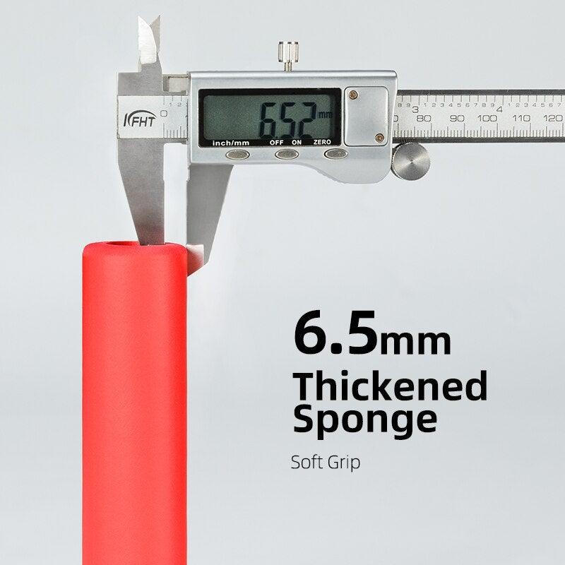 Ultralight Anti-Slip Sponge Bike Grips with Aluminum Lock-On System