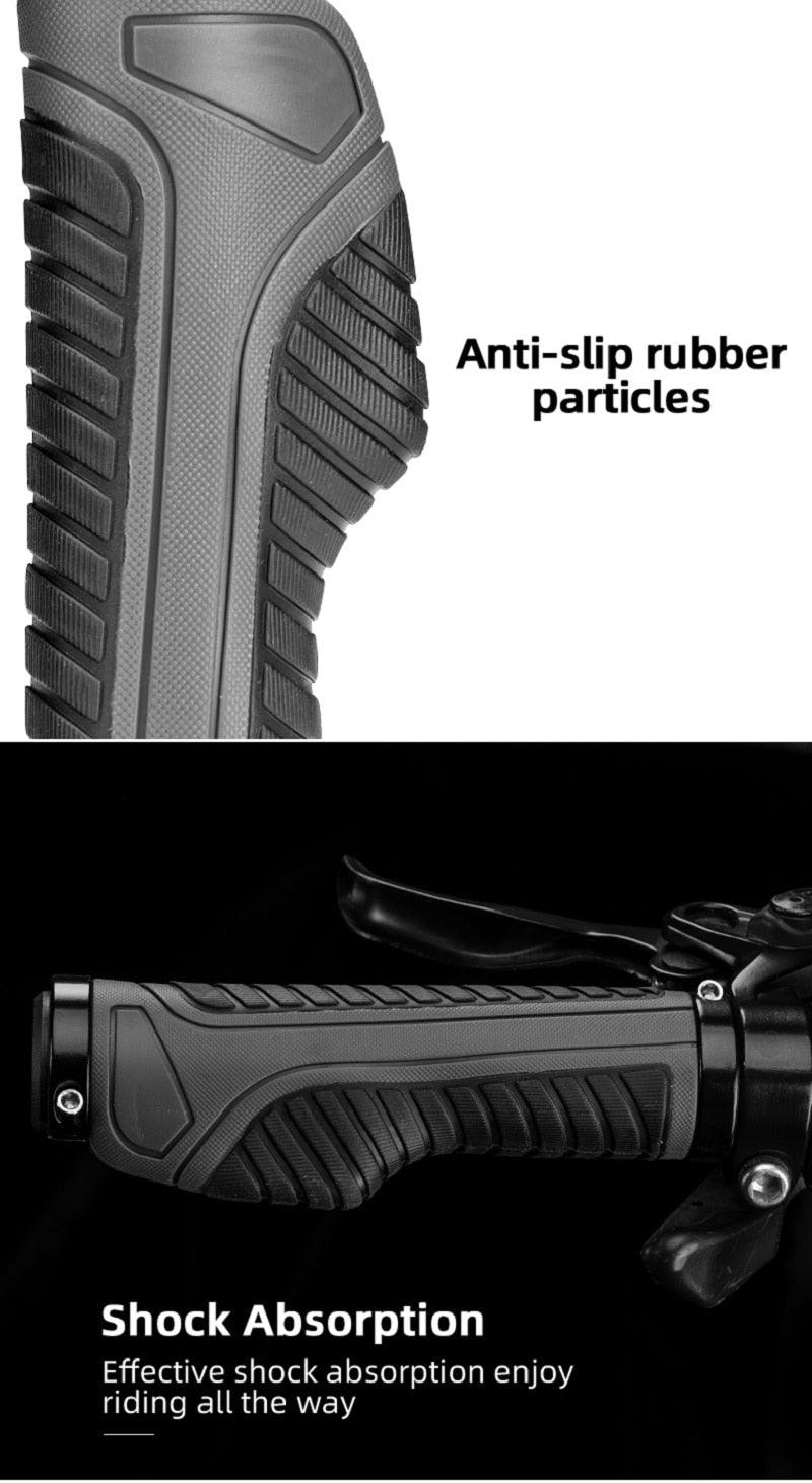 Ultralight Anti-Slip Sponge Bike Grips with Aluminum Lock-On System