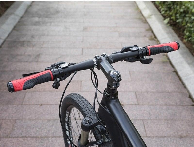 Ultralight Anti-Slip Sponge Bike Grips with Aluminum Lock-On System