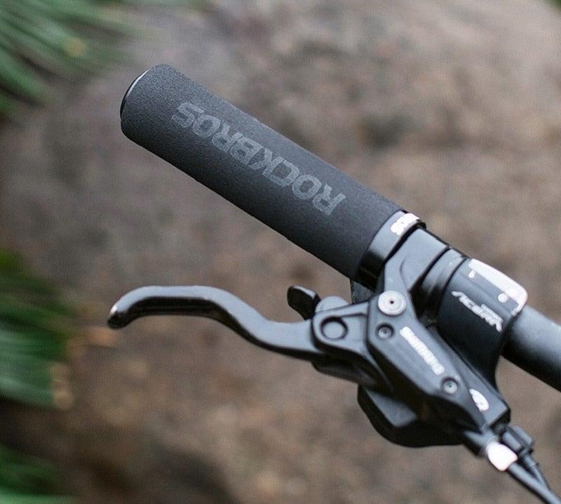 Ultralight Anti-Slip Sponge Bike Grips with Aluminum Lock-On System