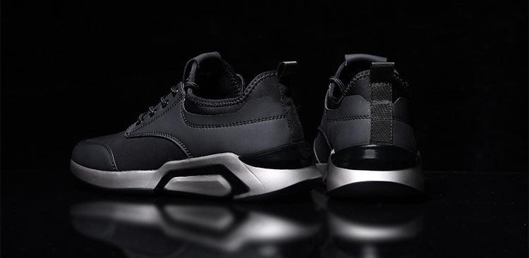 Black Lightweight Athletic Running & Gym Sneakers