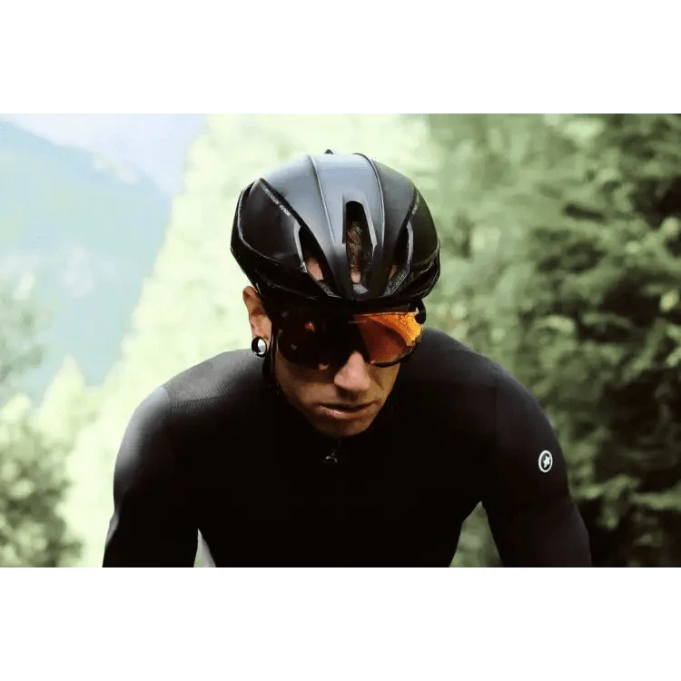 Minimalist Sport Cycling Sunglasses with Adjustable Mirror Legs