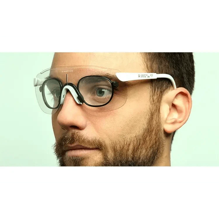 Minimalist Sport Cycling Sunglasses with Adjustable Mirror Legs