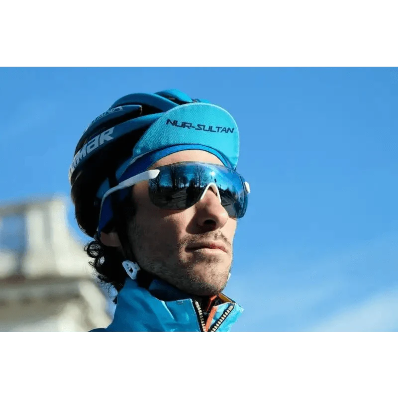 Minimalist Sport Cycling Sunglasses with Adjustable Mirror Legs