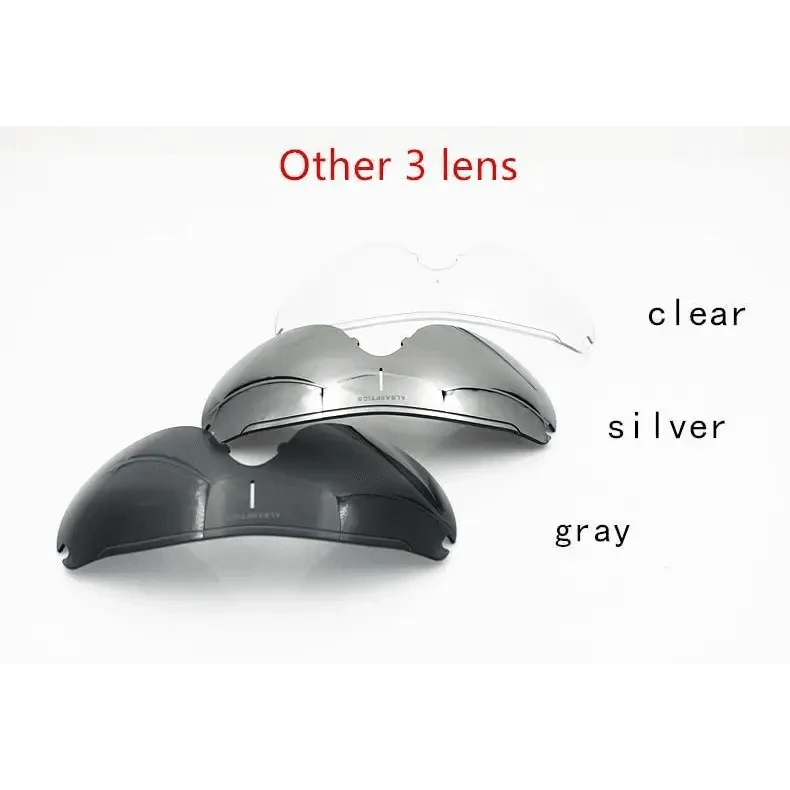 Minimalist Sport Cycling Sunglasses with Adjustable Mirror Legs