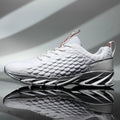Men's Breathable Athletic Walking Sneakers with Honeycomb Cushion