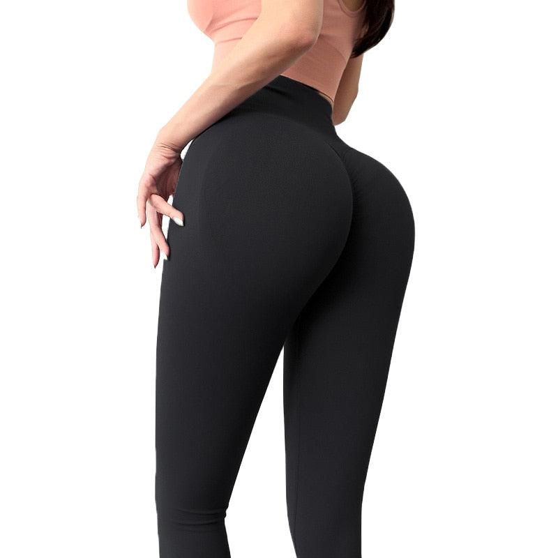 High Waist Seamless Yoga Pants Tummy Control Gym Leggings