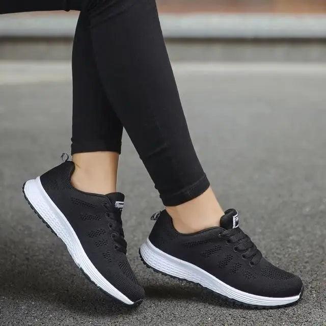 Women’s Breathable Mesh Sneakers – Lightweight Casual Walking Shoes