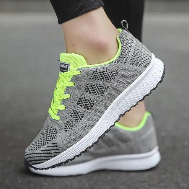 Women’s Breathable Mesh Sneakers – Lightweight Casual Walking Shoes