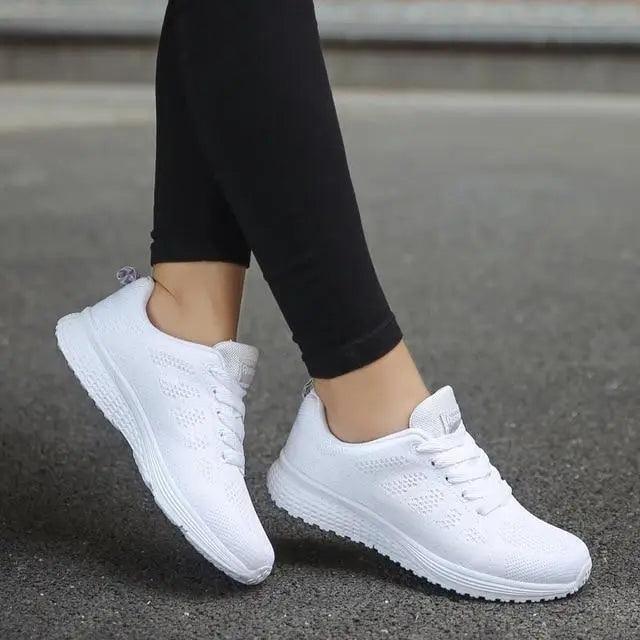 Women’s Breathable Mesh Sneakers – Lightweight Casual Walking Shoes