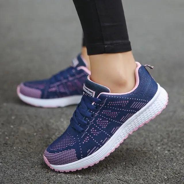 Women’s Breathable Mesh Sneakers – Lightweight Casual Walking Shoes