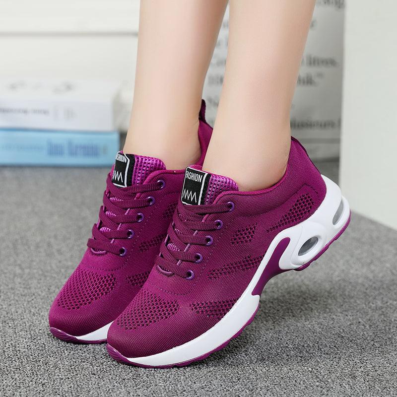 Women's Lightweight Athletic Sneakers Breathable Air Cushion Shoes